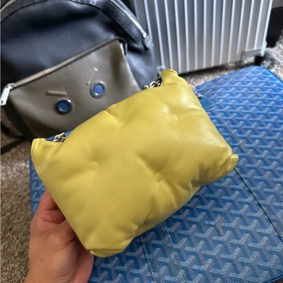 Maison Martin Margiela Yellow Mini Bag Flap Closure - Picture 5 of 14